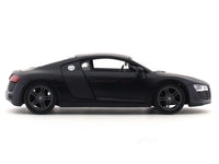 Audi R8 matte black 1:24 Maisto licensed diecast Scale Model car