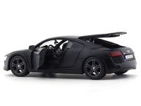 Audi R8 matte black 1:24 Maisto licensed diecast Scale Model car