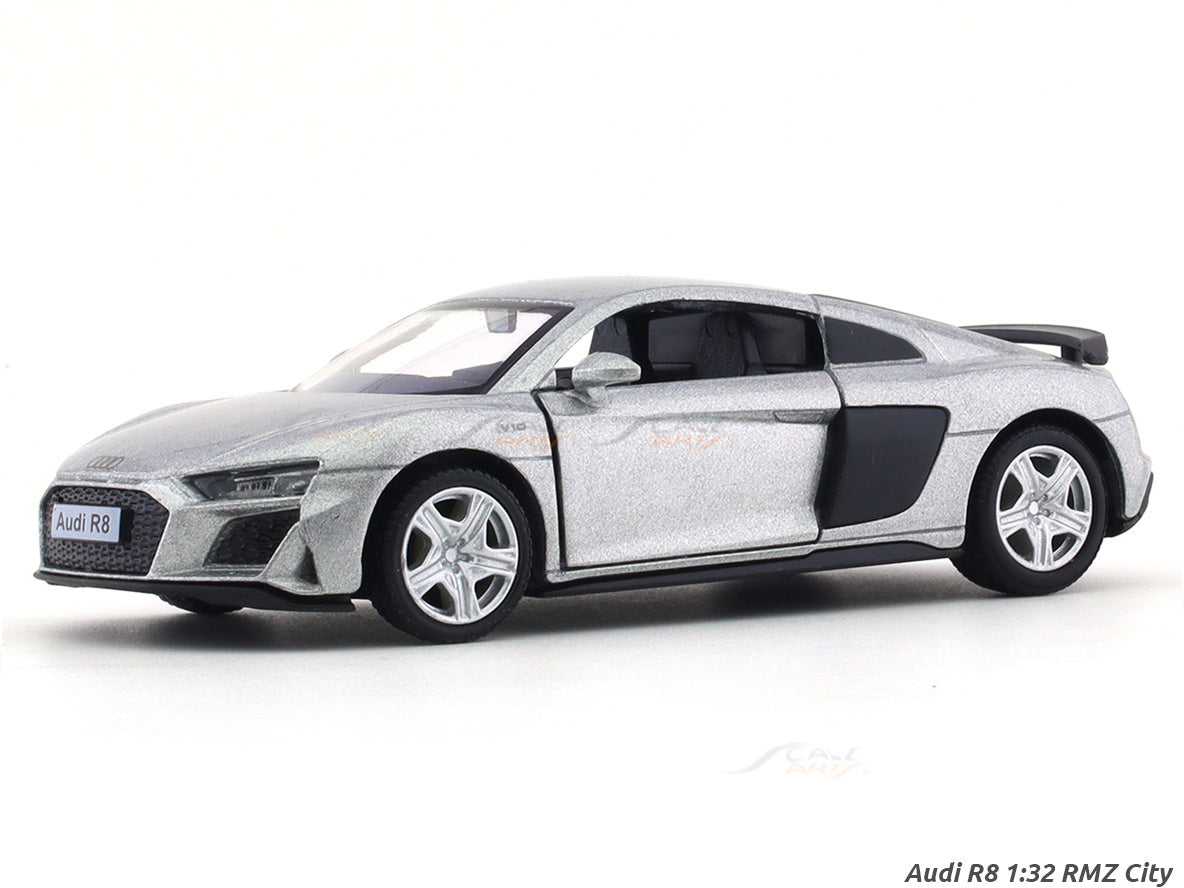 Audi-R8-silver-1-32-RMZ-City.