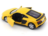 Audi R8 yellow 1:36 Super Fast pull back car scale model