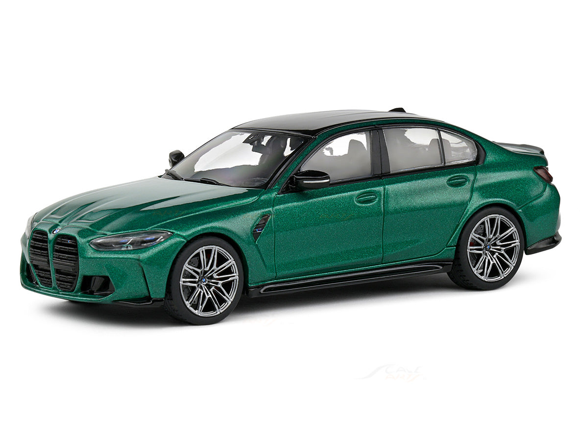 BMW G80 M3 Sedan Green 1:43 Solido licensed diecast Scale Model