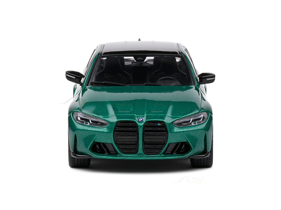 BMW G80 M3 Sedan Green 1:43 Solido licensed diecast Scale Model