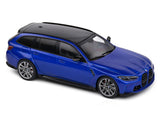 BMW G81 M3 Touring San marino blue 1:43 Solido licensed diecast Scale Model collectible
