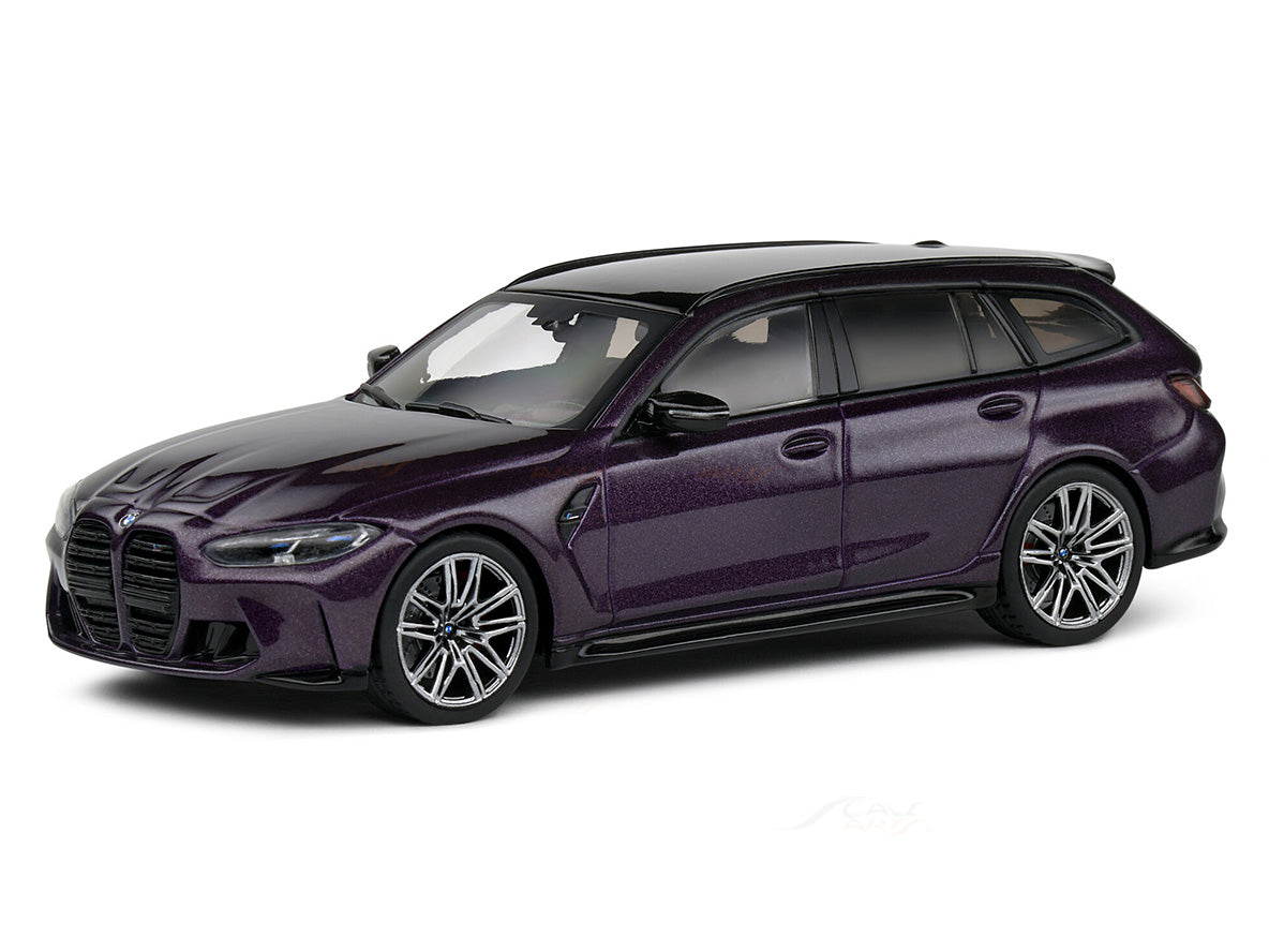 BMW G81 M3 Touring Violet 1:43 Solido licensed diecast Scale Model ...