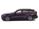 BMW G81 M3 Touring Violet 1:43 Solido licensed diecast Scale Model collectible