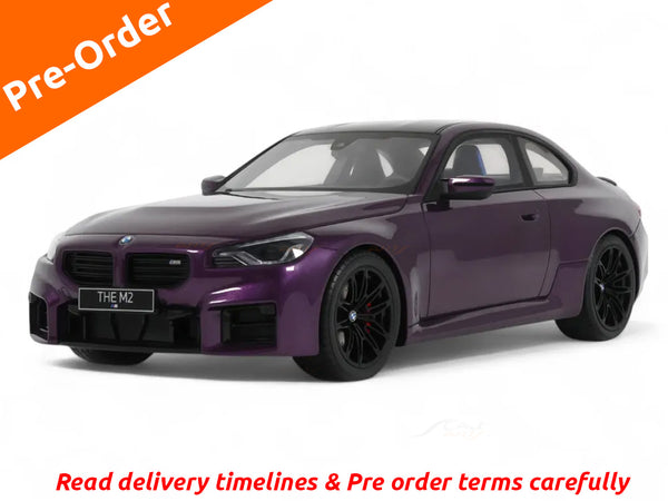 Pre Order : BMW M2 G42 Twilight Purple 1:18 GT Spirit resin scale model car collectible