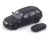 BMW M3 E46 Wagon matte black 1:64 Stance Hunters diecast scale model car