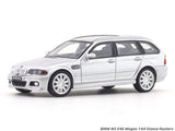 BMW M3 E46 Wagon silver 1:64 Stance Hunters licensed diecast scale model car