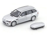 BMW M3 E46 Wagon silver 1:64 Stance Hunters diecast scale model car