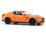 BMW M4 CSL matte orange 1:32 RMZ City 5 inch pullback diecast scale model car