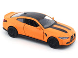 BMW M4 CSL matte orange 1:32 RMZ City 5 inch pullback diecast scale model car