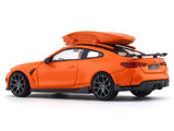 BMW M4 G82 orange 1:64 Time Micro diecast scale model car