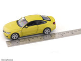BMW M4 green 1:33-42 RMZ City licensed pull back car scale model