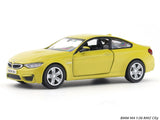 BMW M4 green 1:32 RMZ City licensed pull back car scale model