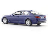 BMW M550i blue 1:33-42 RMZ City licensed pull back car scale model