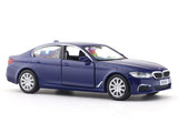 BMW M550i blue 1:33-42 RMZ City licensed pull back car scale model