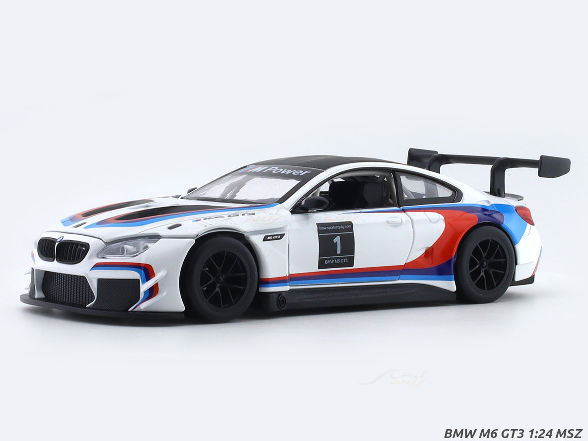 ミニカー MINICHAMPS  M6 GT3 1:18 BMW M6 GT3 No. 1 1:24 MSZ licensed diecast Scale Model car
