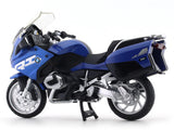 BMW R1250 RT blue 1:12 MSZ licensed diecast scale model bike collectible