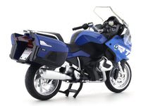 BMW R1250 RT blue 1:12 MSZ licensed diecast scale model bike collectible