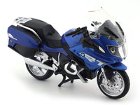 BMW R1250 RT blue 1:12 MSZ licensed diecast scale model bike collectible