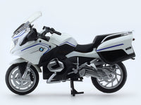 BMW R1250 RT white 1:12 MSZ licensed diecast scale model bike collectible