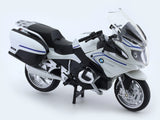 BMW R1250 RT white 1:12 MSZ licensed diecast scale model bike collectible