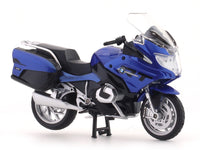 BMW R1250RT blue 1:18 MSZ licensed diecast scale model bike collectible