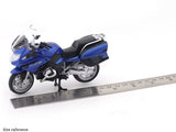 BMW R1250RT blue 1:18 MSZ licensed diecast scale model bike collectible