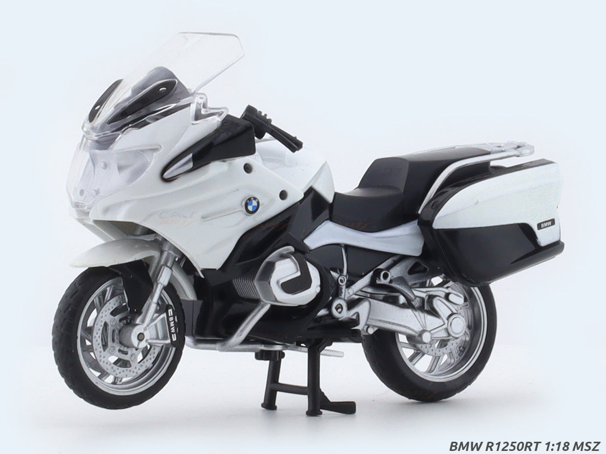 BMW R1250RT white 1:18 MSZ licensed diecast scale model bike ...