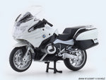 BMW R1250RT white 1:18 MSZ licensed diecast scale model bike collectible