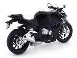 BMW S1000 RR Black 1:12 MSZ licensed diecast scale model bike collectible