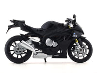 BMW S1000 RR Black 1:12 MSZ licensed diecast scale model bike collectible