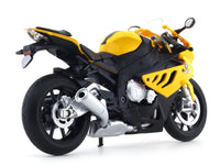 BMW S1000 RR Yellow 1:12 MSZ licensed diecast scale model bike collectible