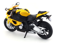 BMW S1000 RR Yellow 1:12 MSZ licensed diecast scale model bike collectible