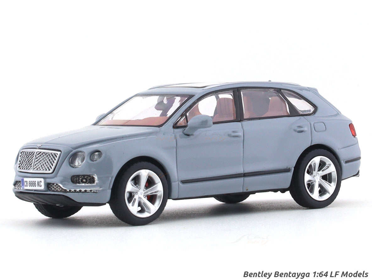 Bentley Bentayga nardo grey 1:64 LF Models diecast scale model car min