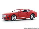 Bentley Continental GT V8 red 1:32 RMZ City pull back car scale model