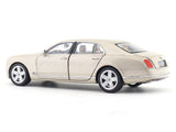 Bentley Mulsanne golden 1:18 Rastar licensed diecast scale model car collectible