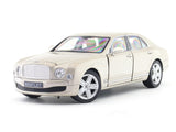 Bentley Mulsanne golden 1:18 Rastar licensed diecast scale model car collectible