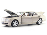 Bentley Mulsanne golden 1:18 Rastar licensed diecast scale model car collectible