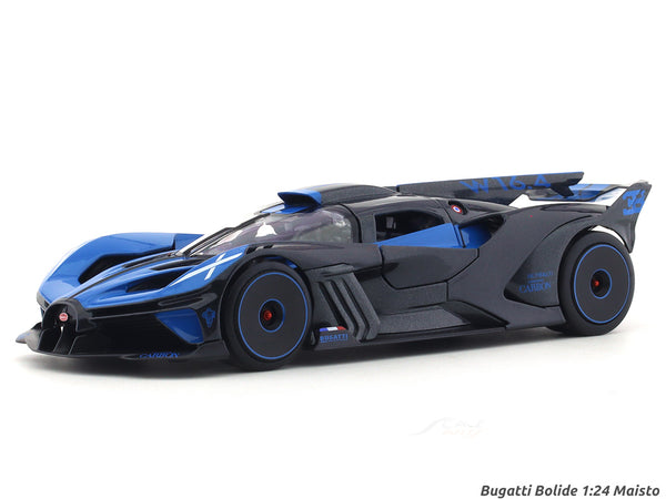 Bugatti Bolide Blue 1:24 Maisto diecast alloy scale model car