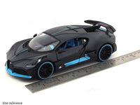 Bugatti Divo Grey 1:24 Maisto licensed diecast alloy scale model car collectible