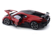 Bugatti Divo Red 1:18 Bburago licensed diecast Scale Model car