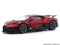 Bugatti Divo Red 1:18 Bburago licensed diecast Scale Model car