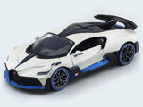 Bugatti Divo White 1:24 Maisto diecast alloy scale model car