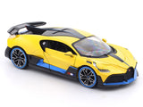 Bugatti Divo Yellow 1:24 Maisto licensed diecast alloy scale model car collectible