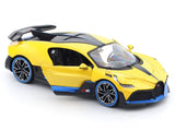Bugatti Divo Yellow 1:24 Maisto licensed diecast alloy scale model car collectible
