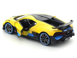 Bugatti Divo Yellow 1:24 Maisto licensed diecast alloy scale model car collectible