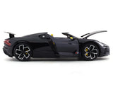 Bugatti Mistral Black 1:18 Bburago licensed diecast scale model car collectible