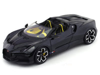 Bugatti Mistral Black 1:18 Bburago licensed diecast scale model car collectible