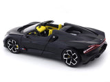 Bugatti Mistral Black 1:18 Bburago licensed diecast scale model car collectible